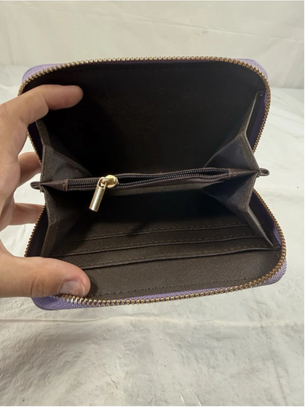 The Luxe Zip Wallet – Lilac by Great Fashion new